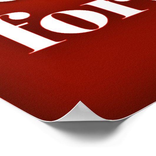 Live en meer weten poster (Hoek)