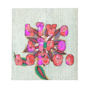 Live Experience Life Large Gifts.jpg Notitieblok