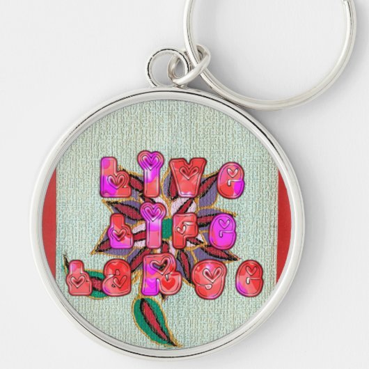 Live Experience Life Large Gifts.jpg Sleutelhanger (Voorkant)