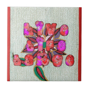 Live Experience Life Large Gifts.jpg Tegeltje