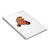 Live Fast Die Eventually Oversized T-Shirt Notitieboek (Rechterzijde)