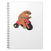 Live Fast Die Eventually Oversized T-Shirt Notitieboek (Voorkant)