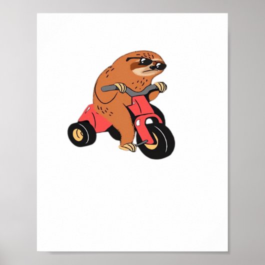 Live Fast Die Eventually Oversized T-Shirt Poster (Voorkant)