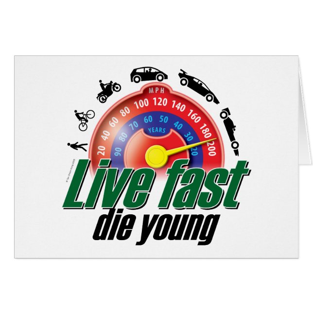 Live Fast Die Young (Voorkant Horizontaal)