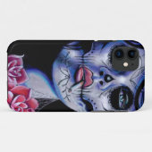 Live Fast Die Young Day of the Dead Portrait Case-Mate iPhone Case (Achterkant (horizontaal))