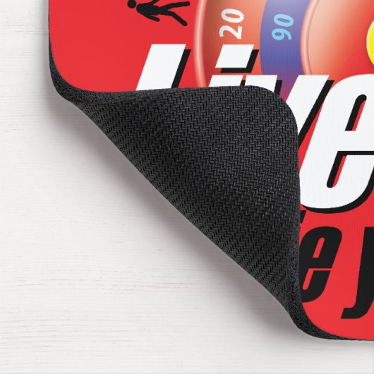 Live Fast Die Young Muismat (Hoek)