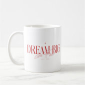 Live Fast Dream Grote Inspirerend Koffie Mok (Links)