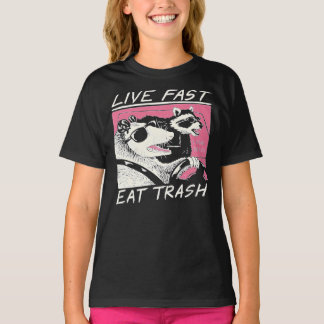 Live Fast! Eat Trash! Essential T-Shirt
