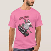 Live Fast Eat Trash T-shirt (Voorkant)