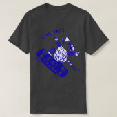 Live Fast Eat Trash T-shirt (Design voorkant)