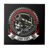 Live Fast Tegeltje (Voorkant)