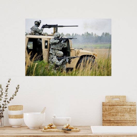 Live Fire Exercise Poster (Keuken)