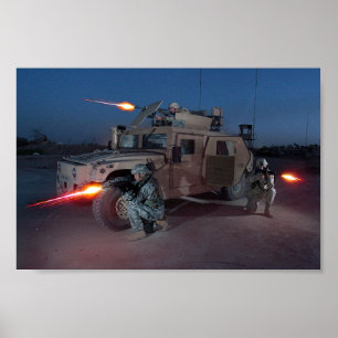 Live Fire Weapon-training Poster