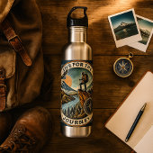 "Live for the Journey" Adventure Waterfles Waterfles