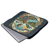 "Live for the Journey"-laptophoes Laptop Sleeve (Voorkant onderkant)