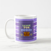 Live for Today – Dynamic Lines Mug Koffiemok (Links)