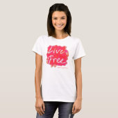 Live Free Daisies v2.0 T-shirt (Voorkant volledig)
