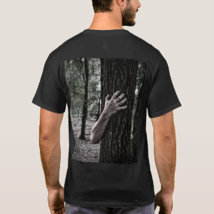 Live Free Hug a Tree Zombie Gothic T-shirt