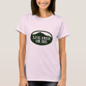 Live Free Monadnock T-shirt (Voorkant)