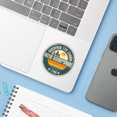 Live Free NH - Granite State Geschenk Sticker (Laptop met iPhone)
