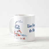 Live Free of Die Koffiemok (Voorkant links)