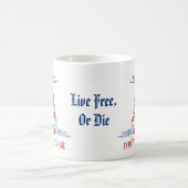 Live Free of Die Koffiemok (Center)