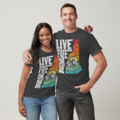 Live Free of Die Retro New Hampshire Natuur (2) T-shirt (Unisex)