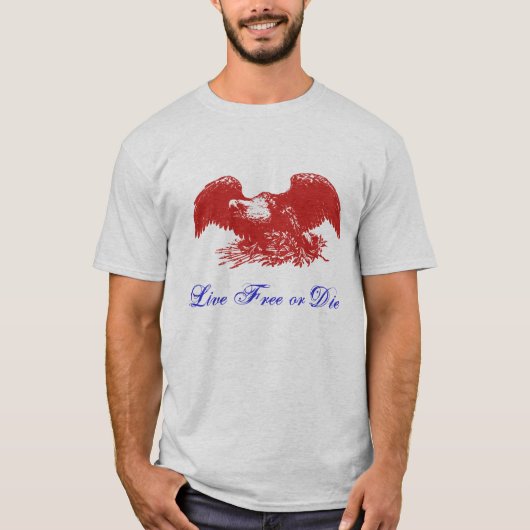 Live Free of Die T-Shirt (Voorkant)