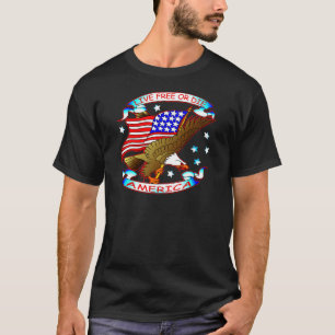Live Free or Die, Amerika T-shirt