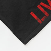 Live-free Or Die Cossack Warrior Ukraine Flag Cost Fleece Deken (Hoek)