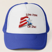 Live Free or Die - Pet (Voorkant)