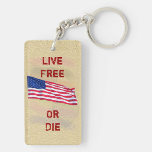 Live Free or Die - Sleutelhanger