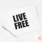 Live Free Sticker (Envelop)