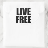 Live Free Sticker (Tas)