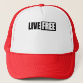 LIVE FREE TRUCKER PET (Voorkant)
