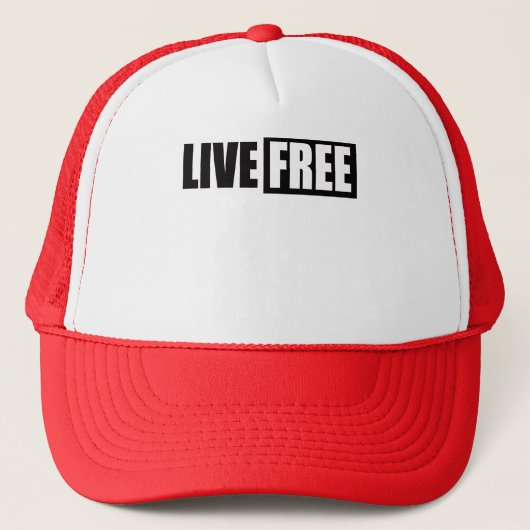 LIVE FREE TRUCKER PET (Voorkant)