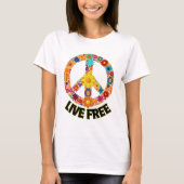 Live Free.w T-shirt (Voorkant)