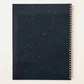 Live geïnspireerde juweelgetinte Abstract Motivati Planner (Achterkant)