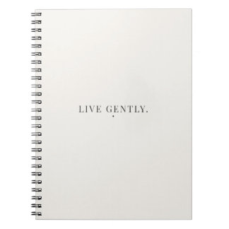 Live Gently Notitieboek – Kalme Levensstijl Dagboe