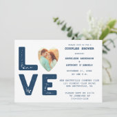 LIVE Grafische minimalistische fotopaar — Shower Kaart (Staand voorkant)