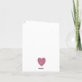 LIVE Grafische minimalistische uitnodiging voor br (Achterkant)