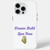 Live Gratis iPhone Case (Achterkant)