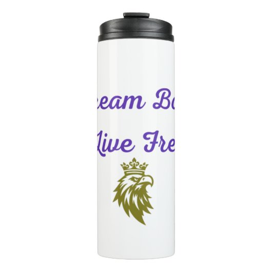 Live Gratis Thermische Tumbler Thermosbeker (Voorkant)
