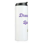 Live Gratis Thermische Tumbler Thermosbeker (Gedraaid links)