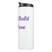 Live Gratis Thermische Tumbler Thermosbeker (Geroteerd rechts)