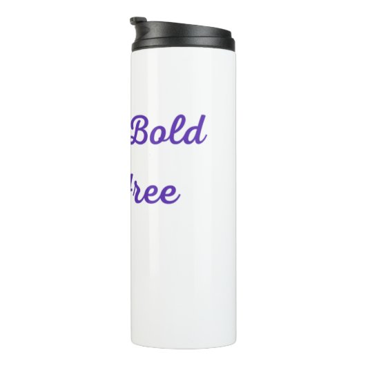 Live Gratis Thermische Tumbler Thermosbeker (Geroteerd rechts)