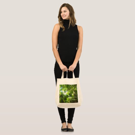 Live Green Bag Tote Bag (Voorkant (model))