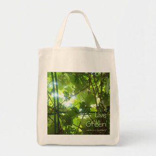 Live Green Bag Tote Bag