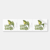 Live Green Bumpersticker (Voorkant)