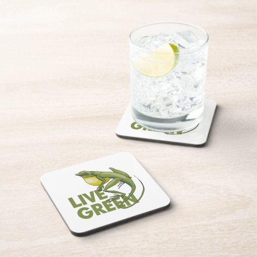 Live Green Drankjes Onderzetter (Rechterzijde)